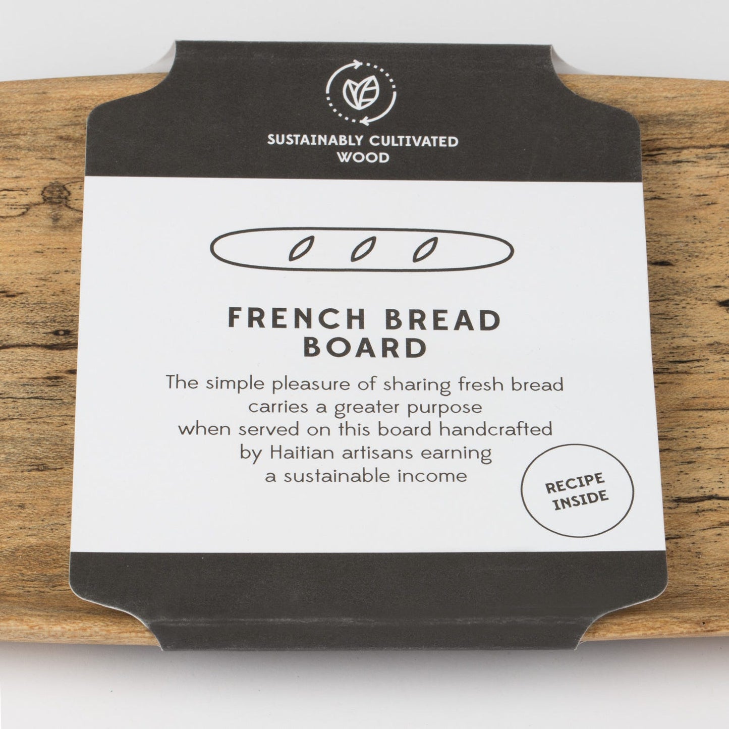 Obeechi Wood Bread Board