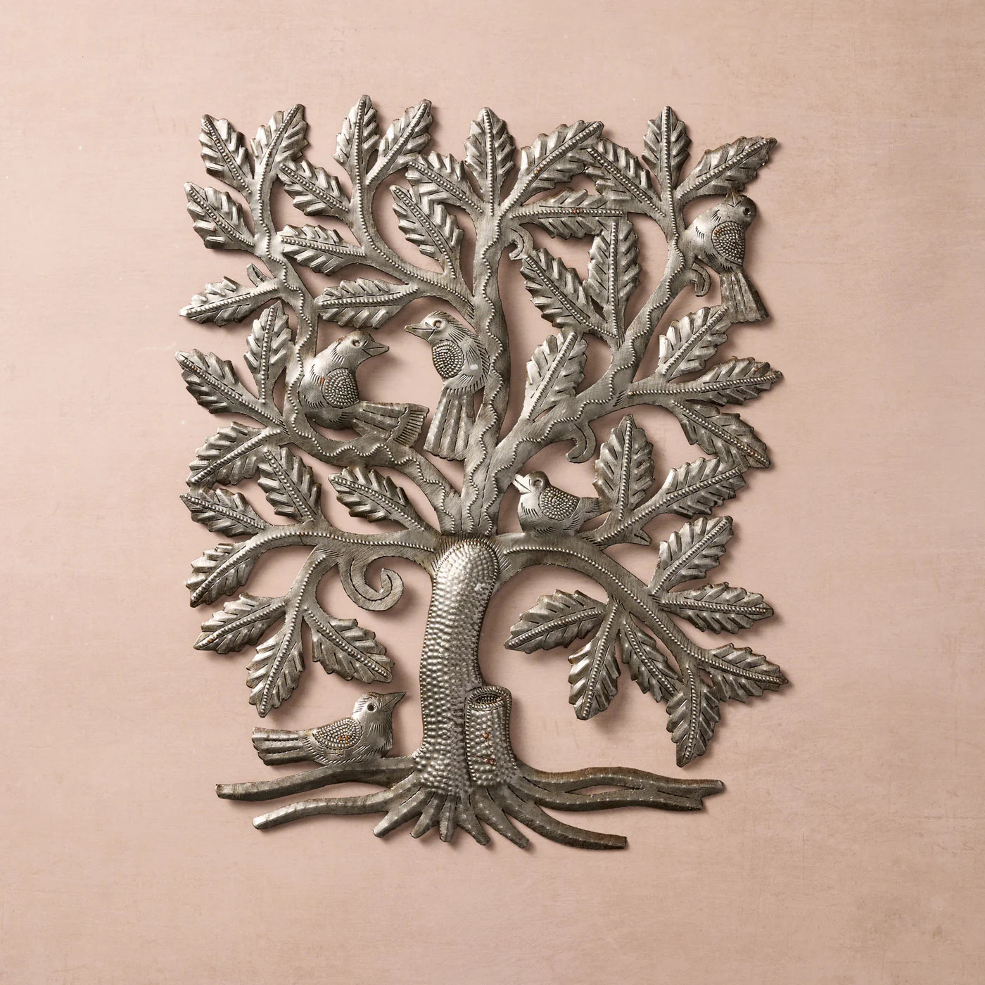 Zwazo Tree Metal Wall Hanging