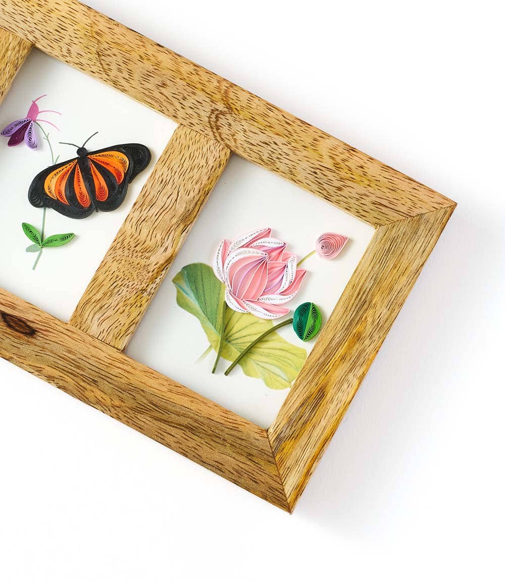 Triple Quilled Enclosure Frame