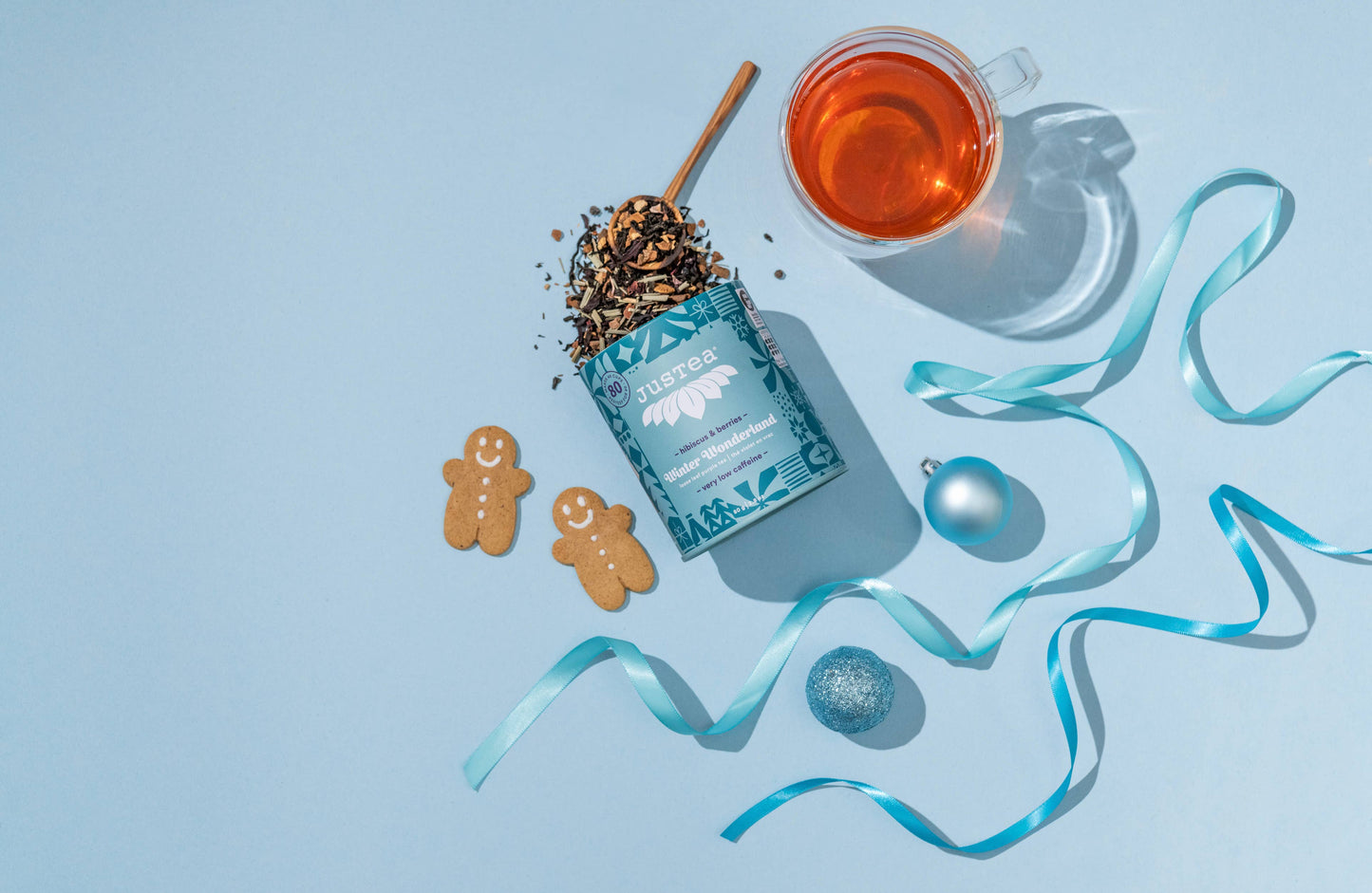 Looseleaf Tea w/Spoon, "Winter Wonderland"