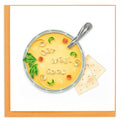 Quilled Greeting Card, "Get Well Soup"