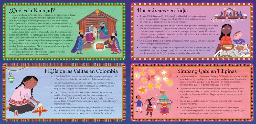 ¡Alegría en el mundo! La Navidad en diferentes