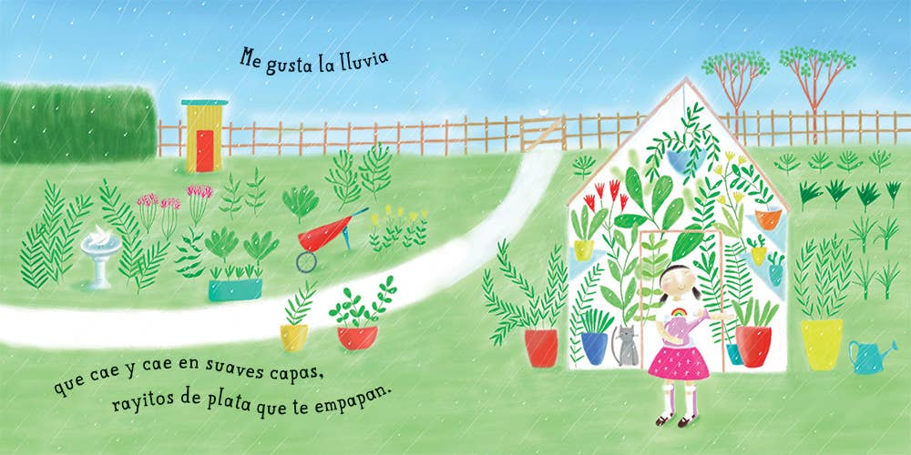 "Me gusta la lluvia" Picture Book