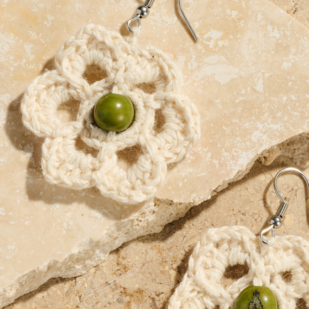 Cotton Thread "Tipay" Earrings
