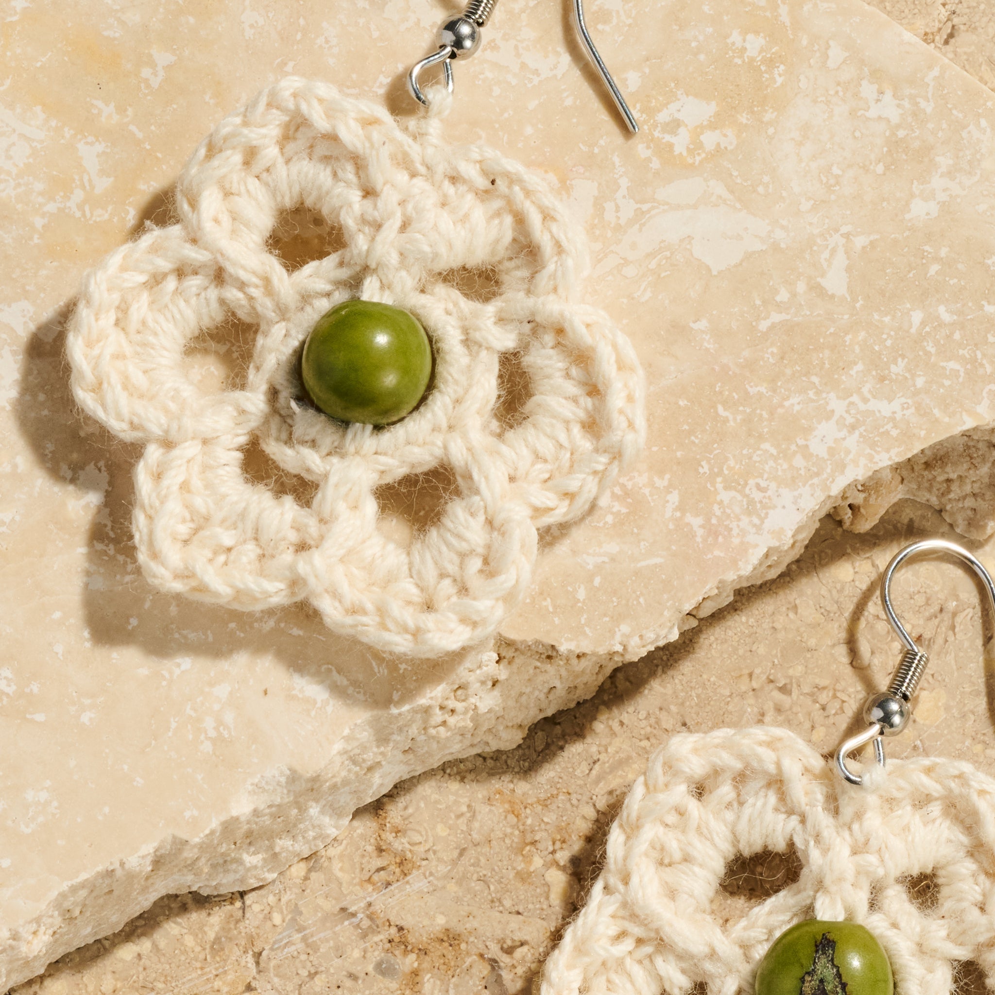 Cotton Thread "Tipay" Earrings