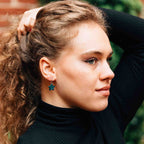 Sitaron Tagua Star Drop Earrings - Default Title (8410840)
