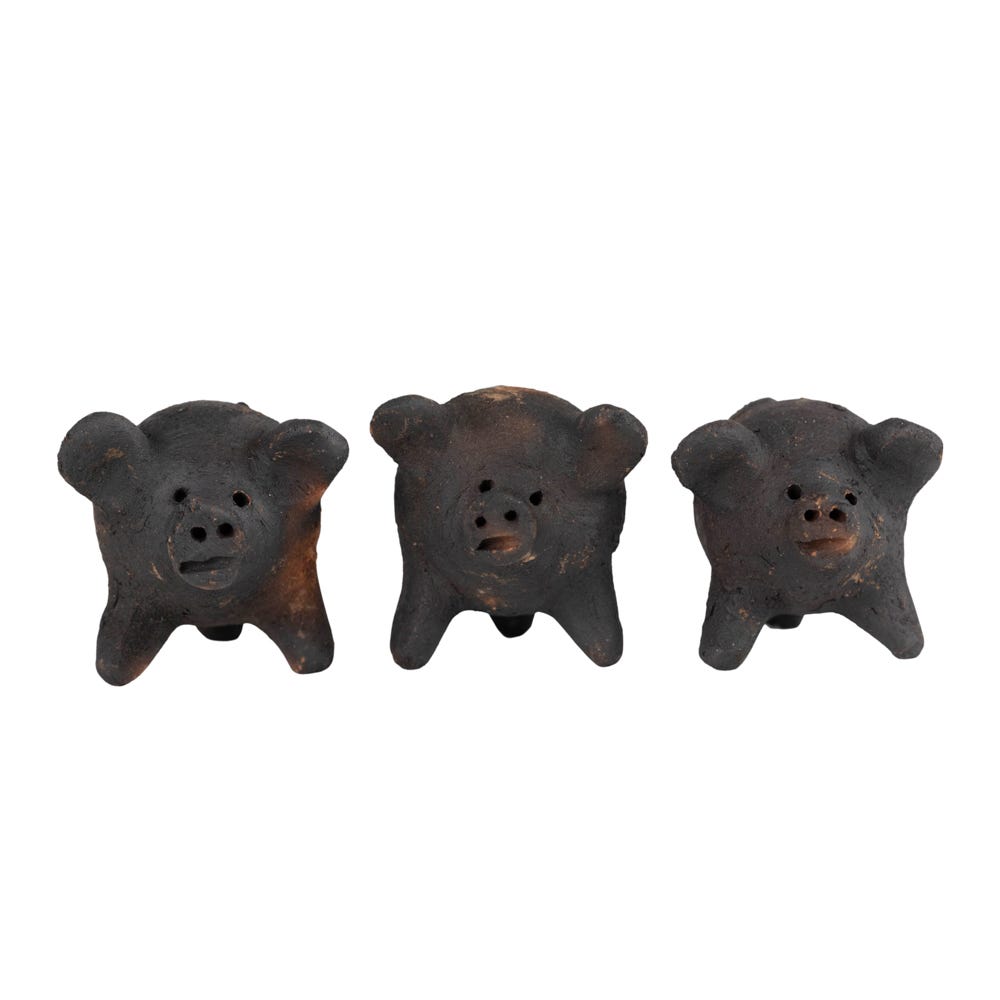 Pig M/5 good luck t-cotta 2x2x2