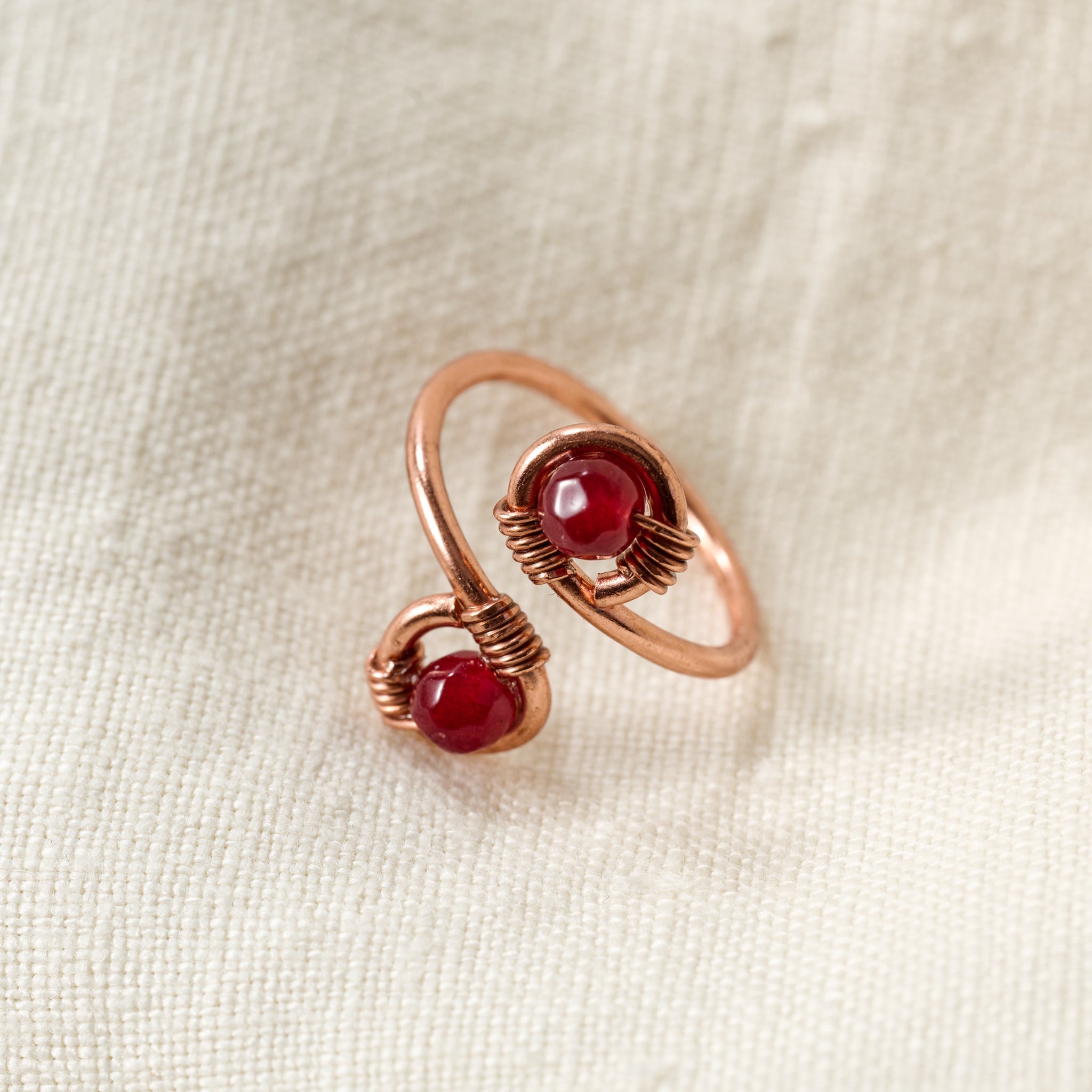 Maite Agate Wrap Ring - Ten Thousand Villages
