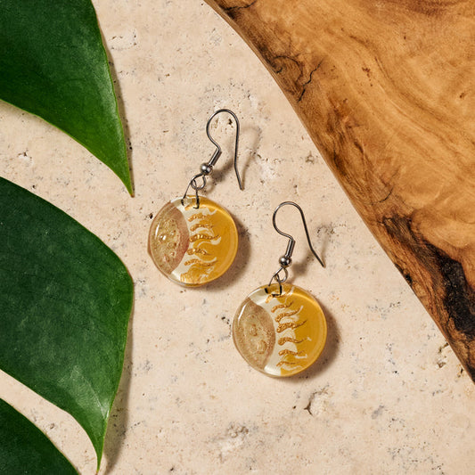Glass "Verano Sunrise" Earrings