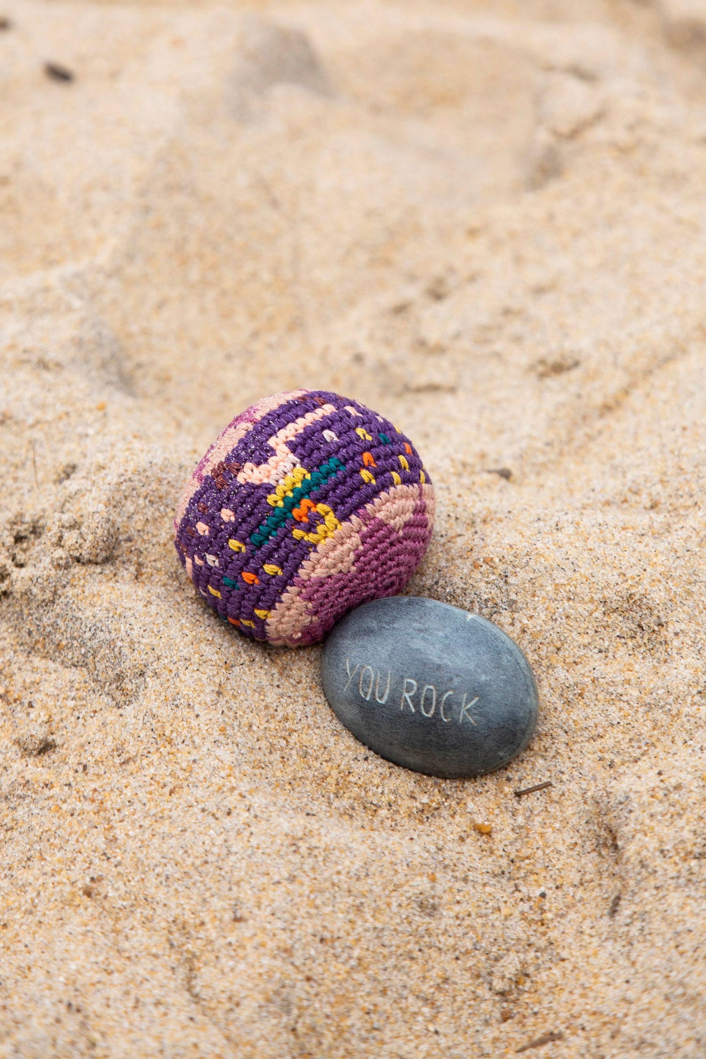 Hackey sack crochet cttn 2D