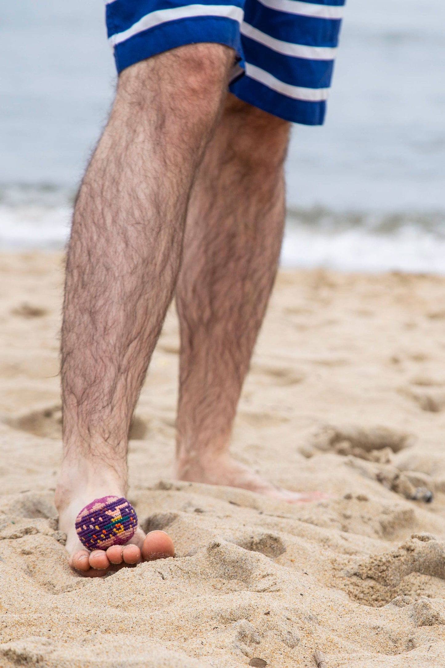 Hackey sack crochet cttn 2D