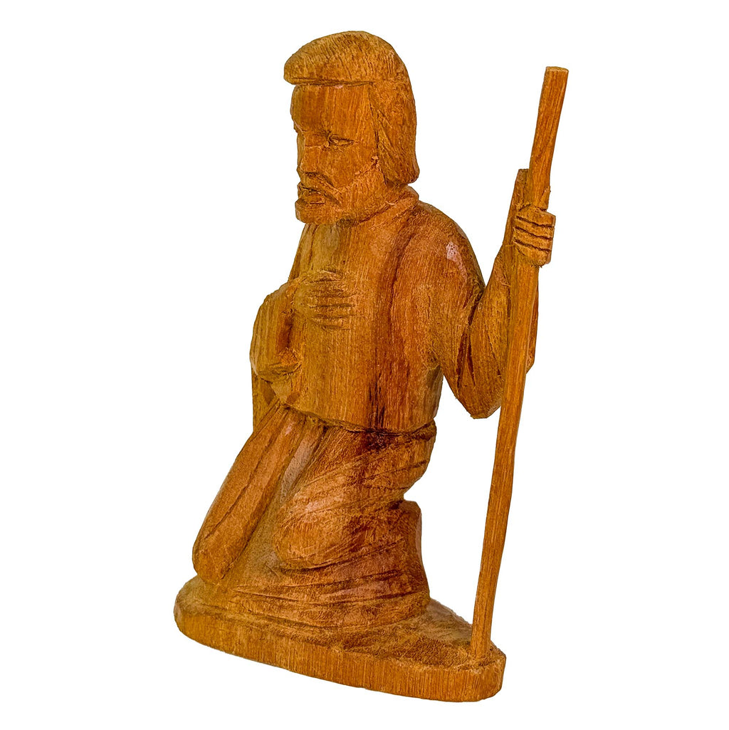 Hand-carved Olive Wood Nativity Set of Three from Kenya