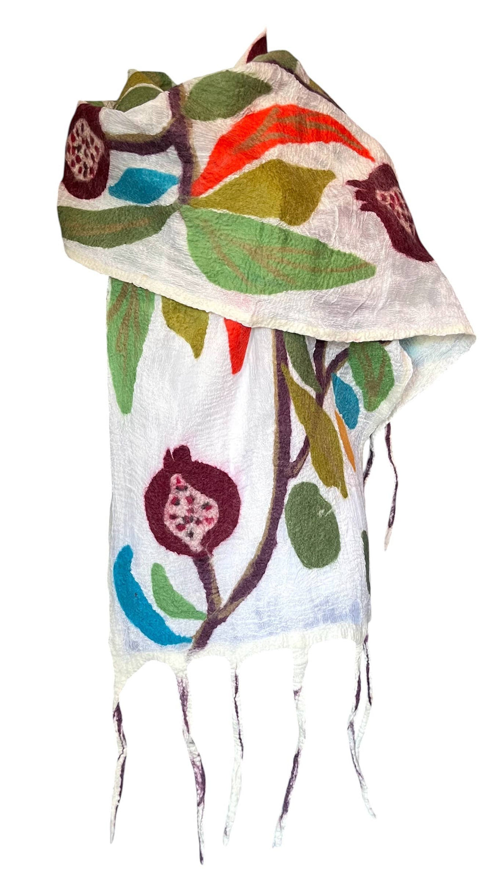 Pomegranate Tree Scarf