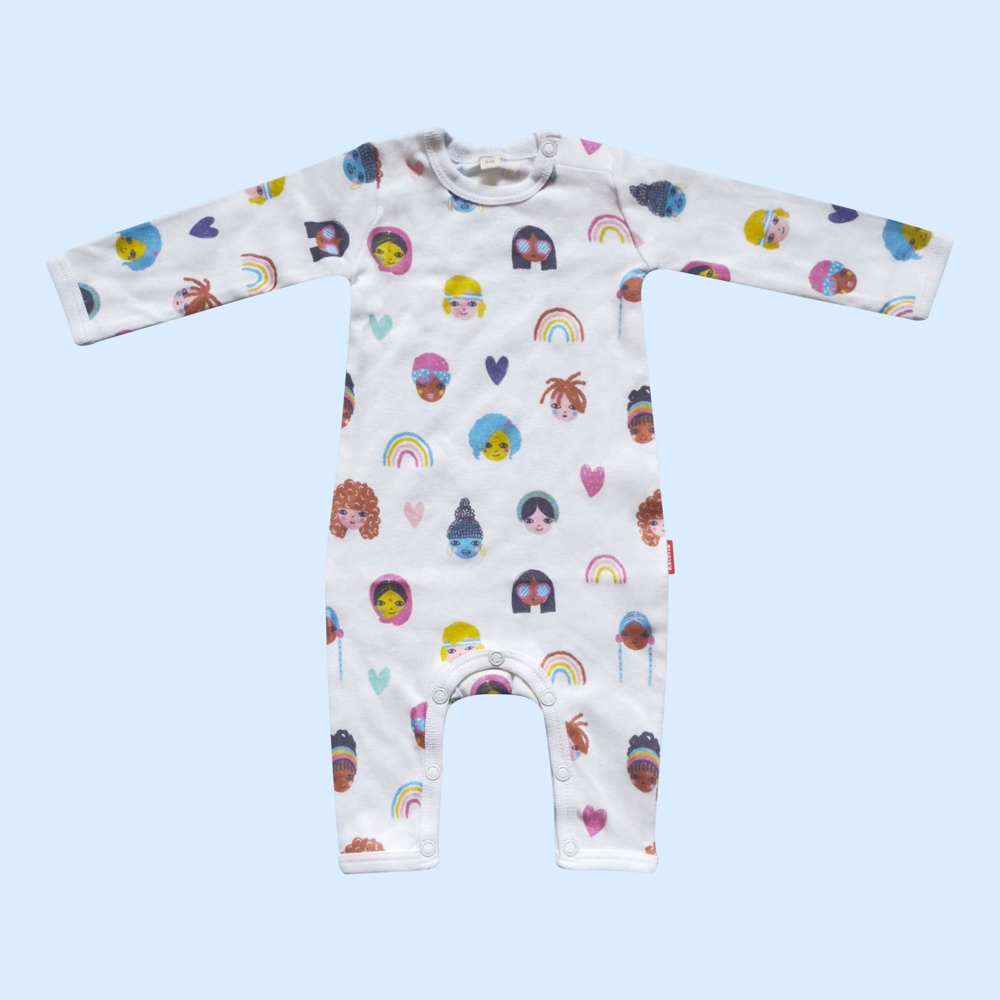 Baby Romper, Girls Print Fall Organic Newborn Clothing