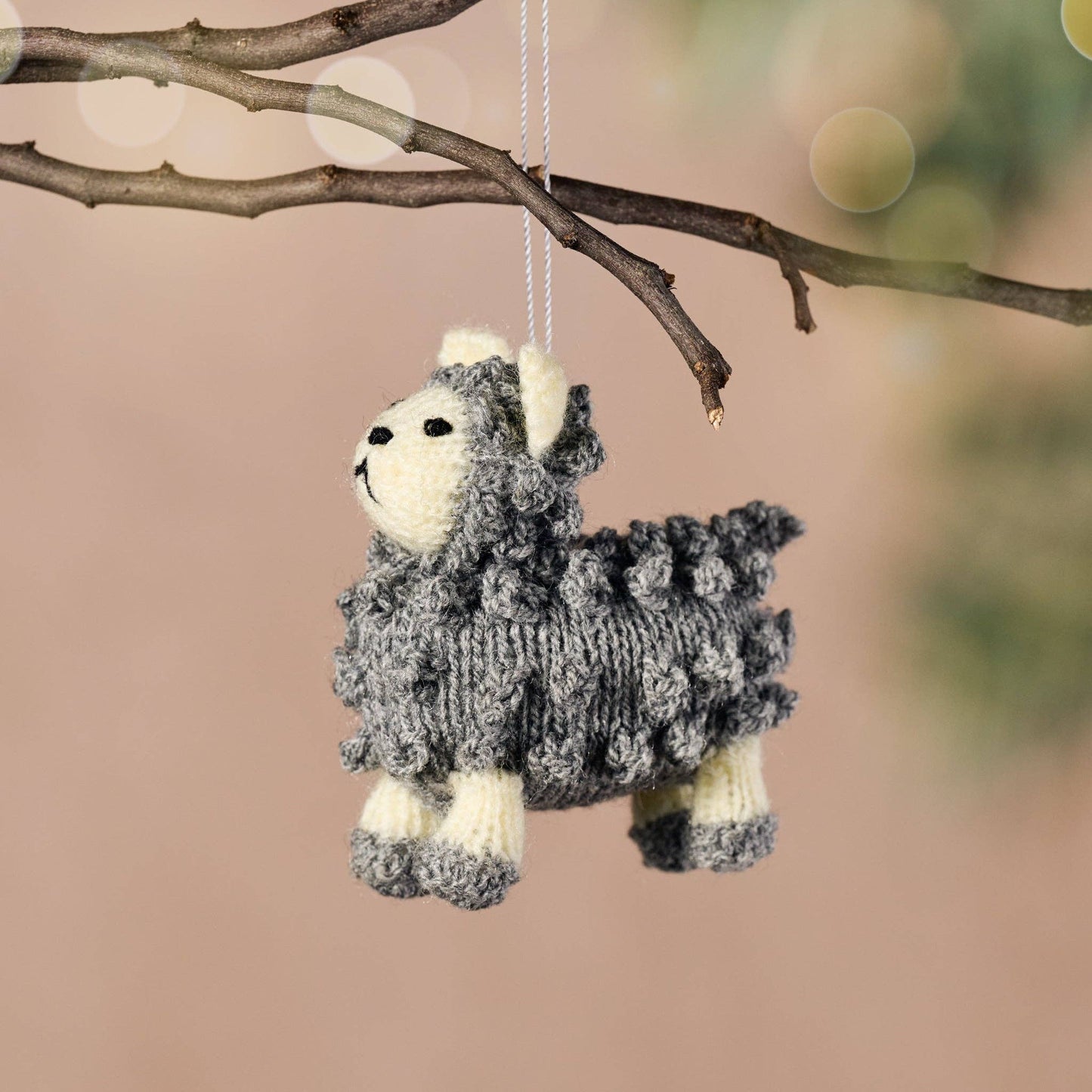 Miski Wool Sheep Ornament