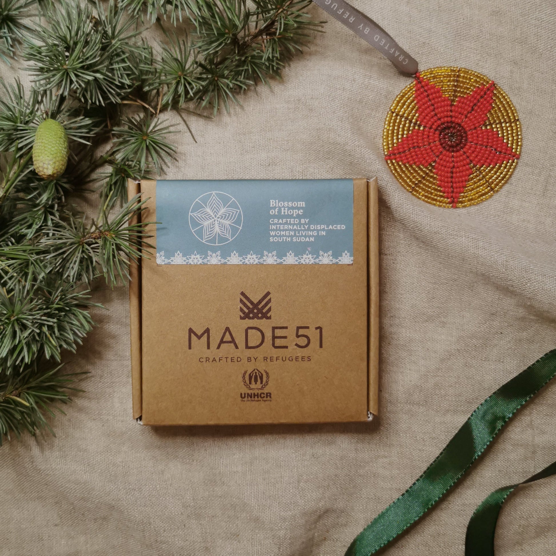 Blossoms of Hope Ornament - MADE51 - Ten Thousand Villages