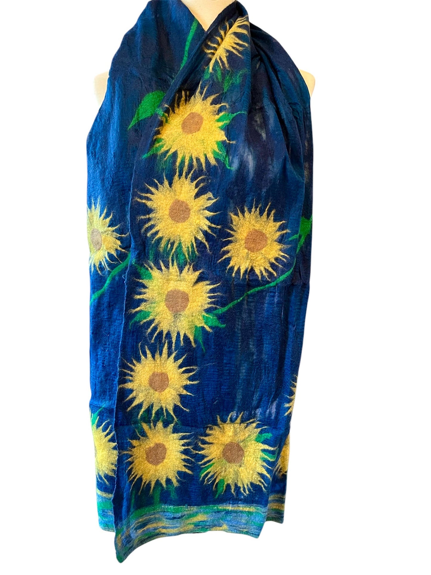 Sunflower Field Scarf