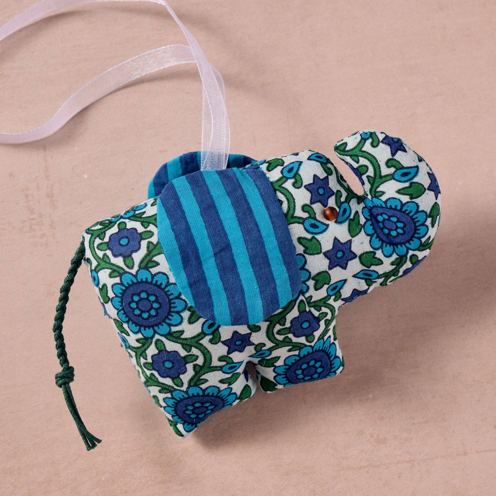 Ammu Stuffed Elephant Ornament