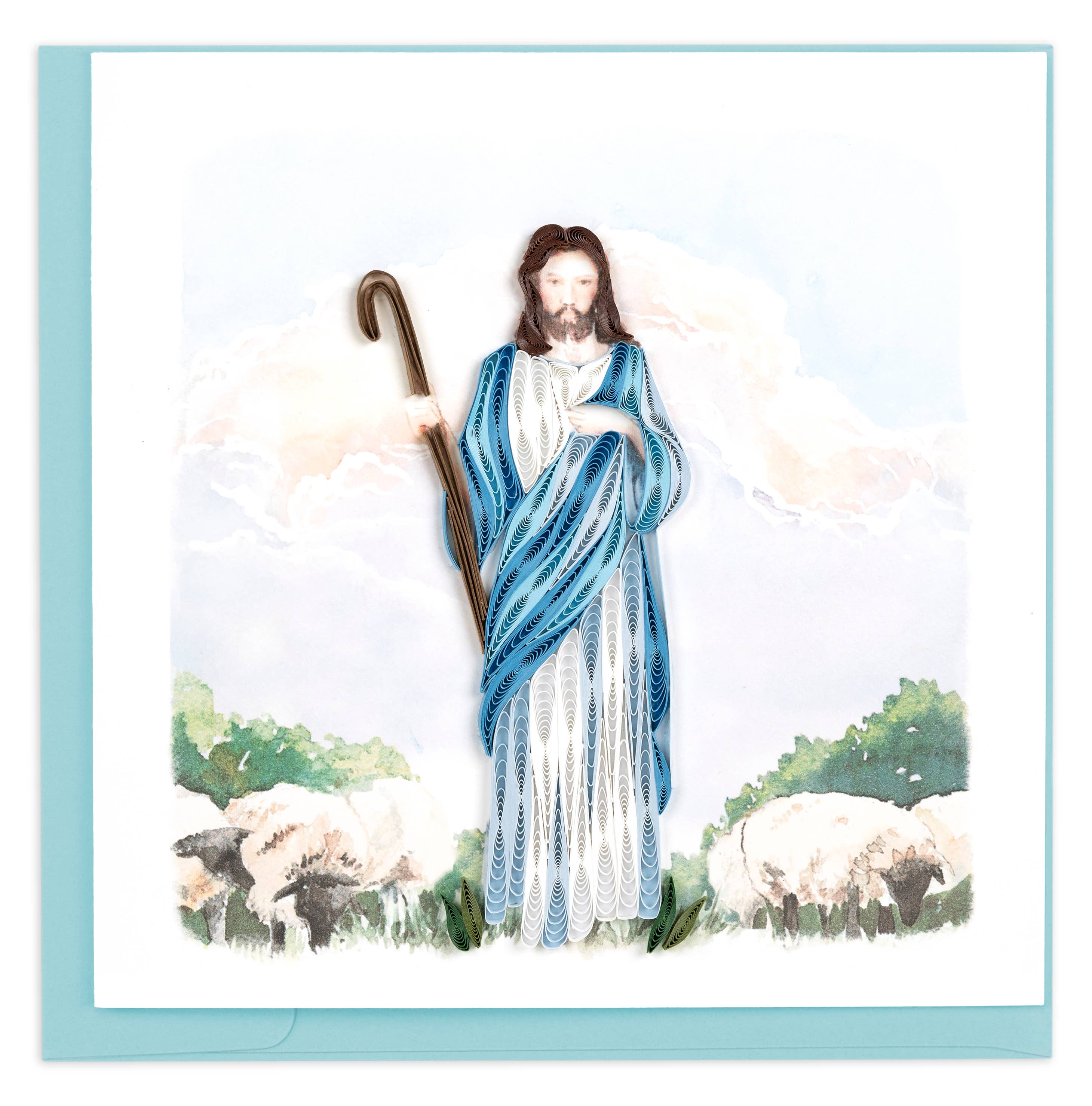 Quilled Greeting Card, "Jesus"