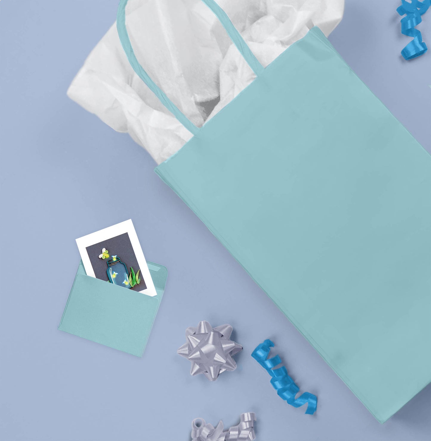 Quilled Gift Enclosure, "Fireflies"