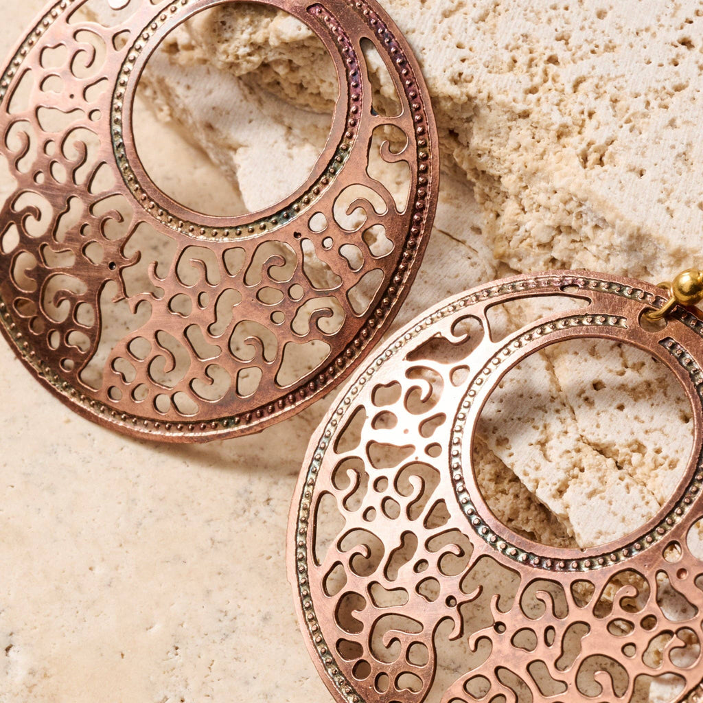 Kopara Filigree Earrings