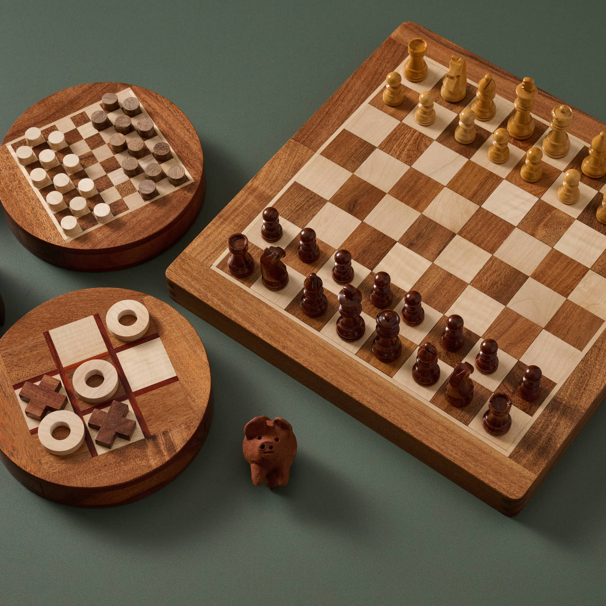 Khel Magnetic Checkers Set