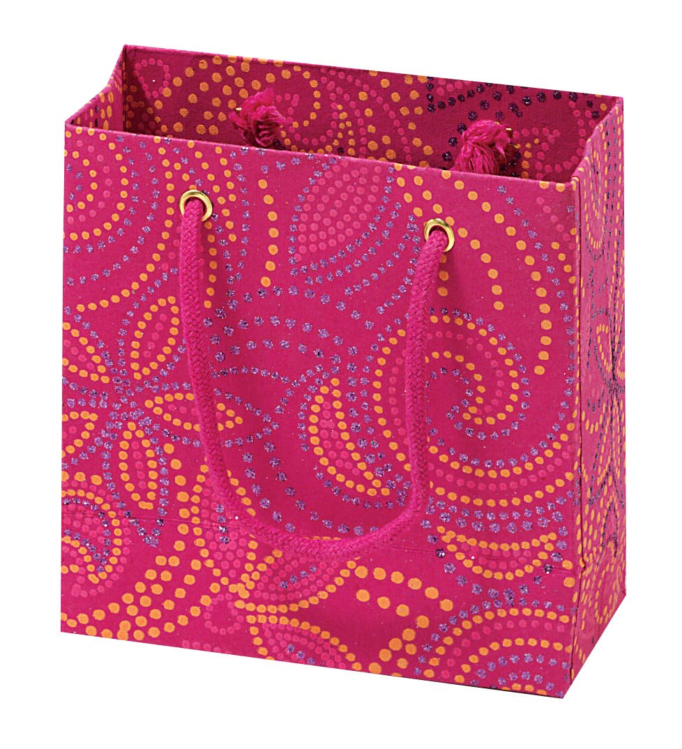 Pink & Purple Design Tree-free Gift Bag, Small