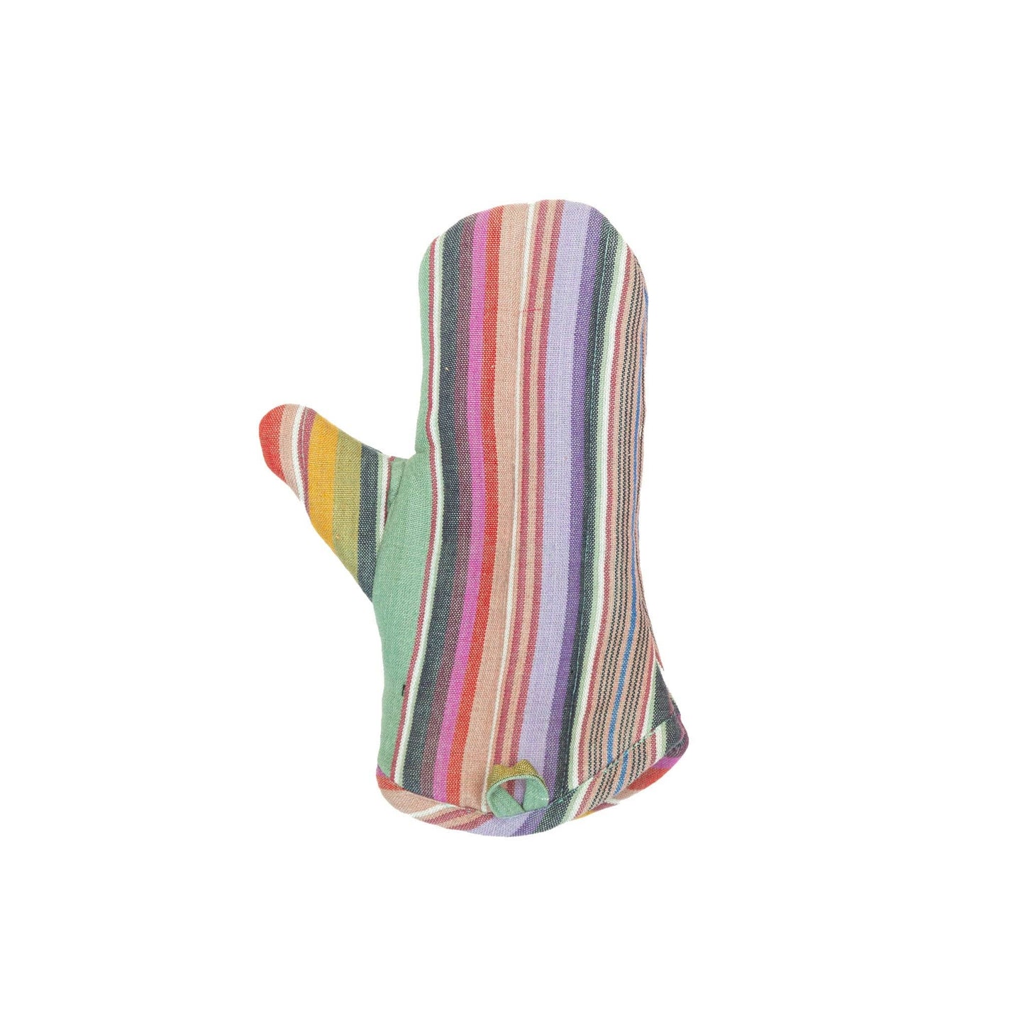 Woven Cotton Oven Mitt, Assorted Colors