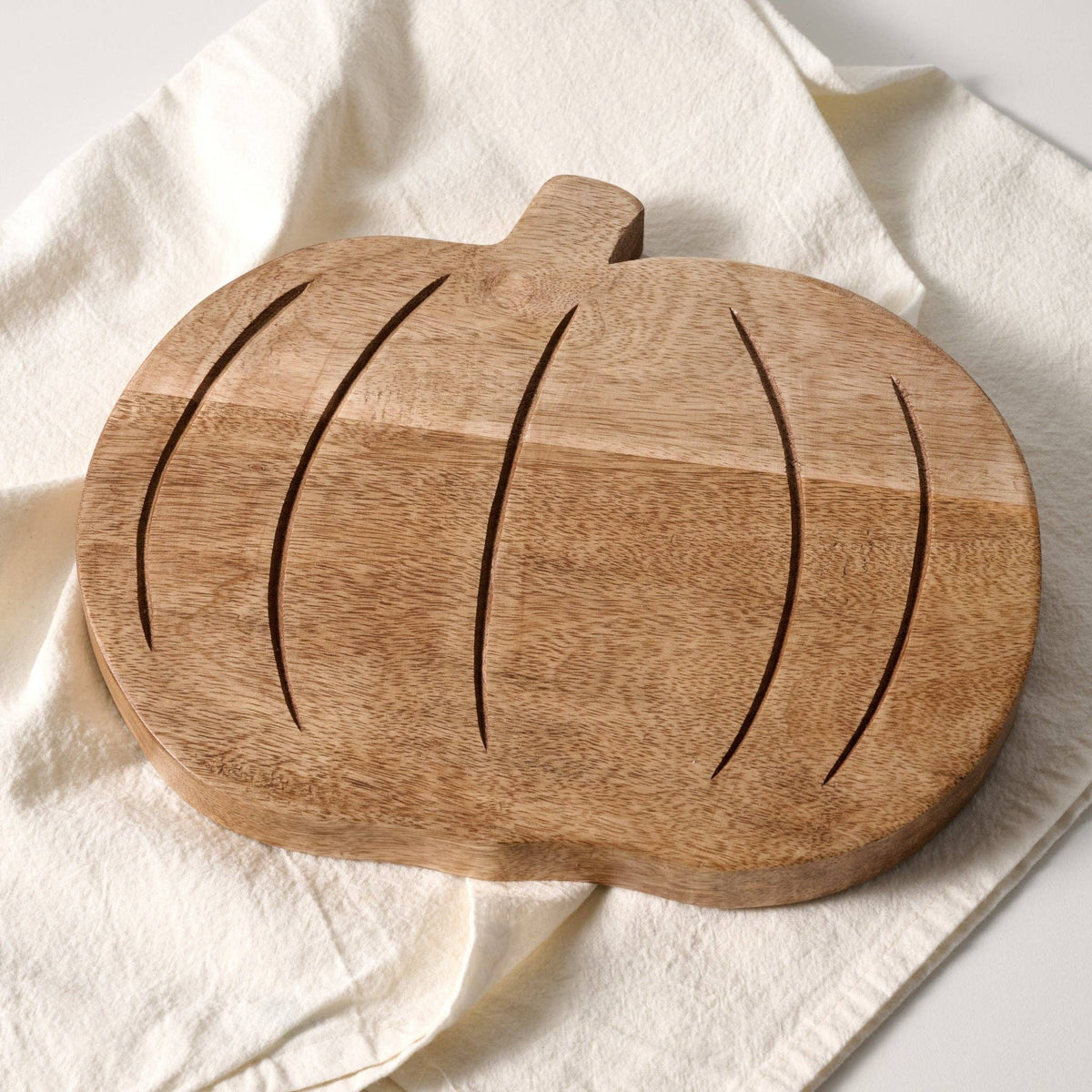Jaik Pumpkin Mango Wood Serving Board