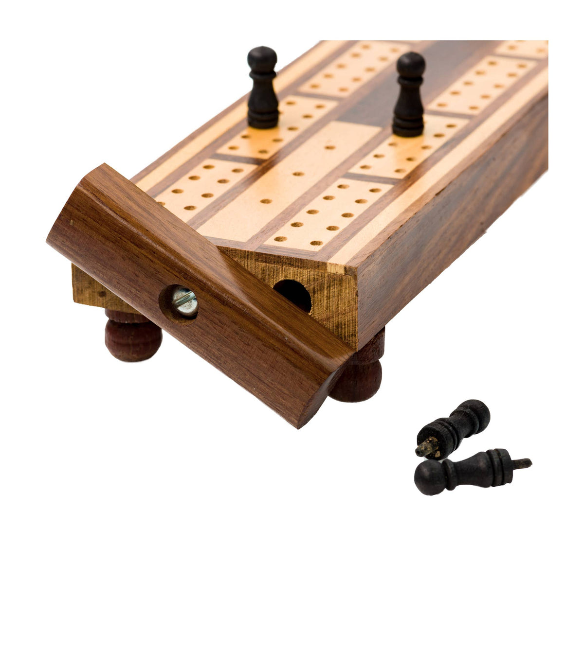 Wood Cribbage Game