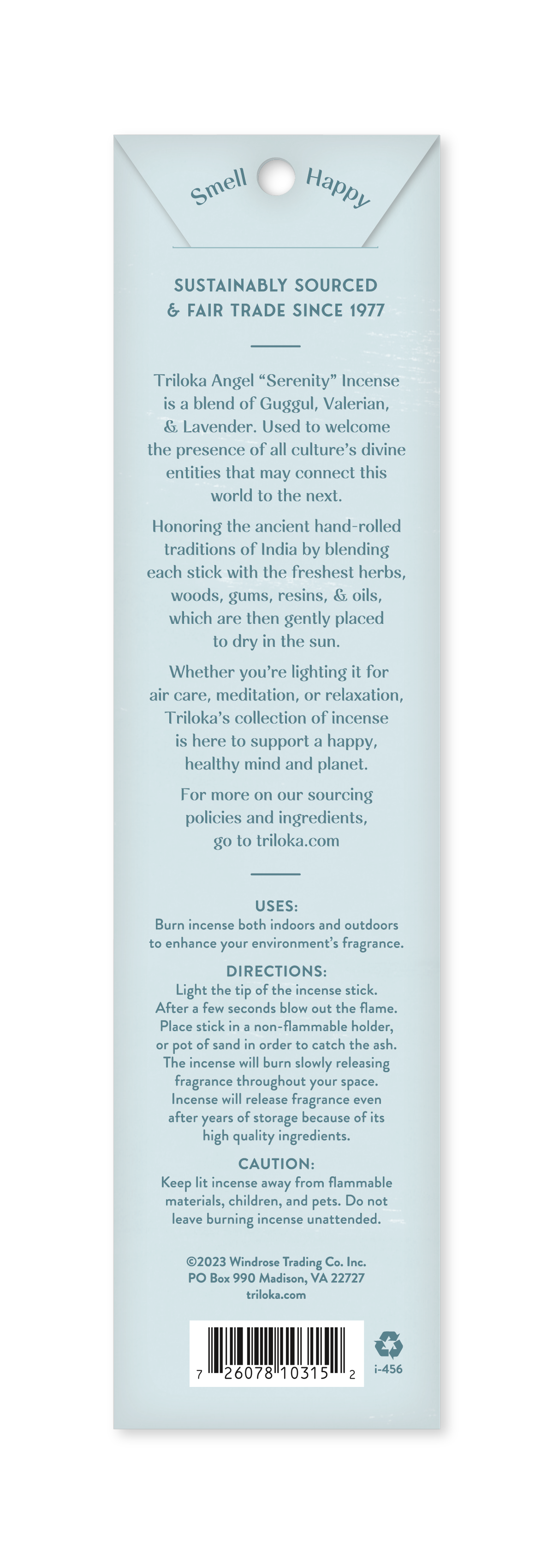 Triloka Angel - Serenity Incense