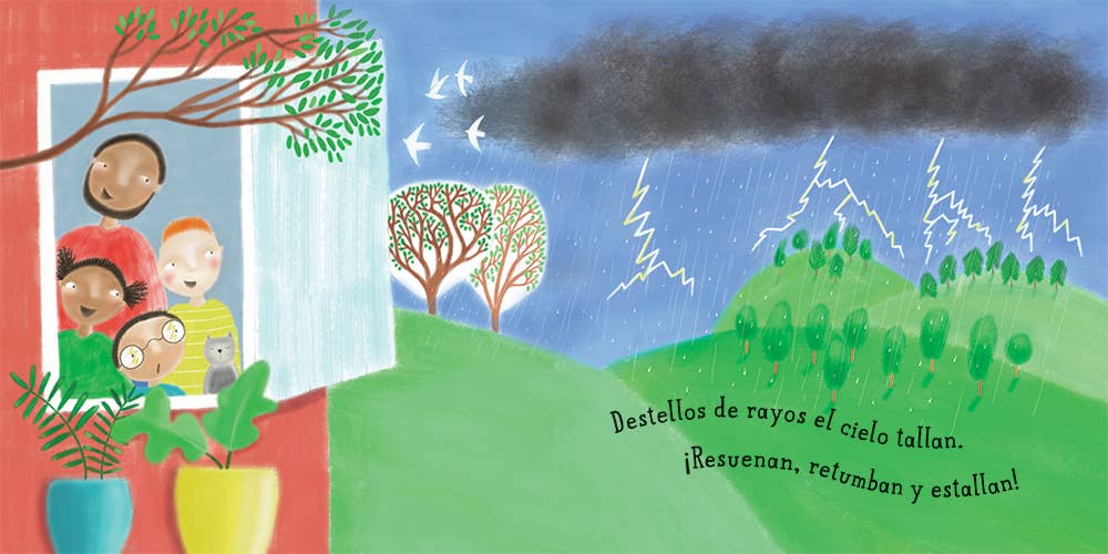 "Me gusta la lluvia" Picture Book