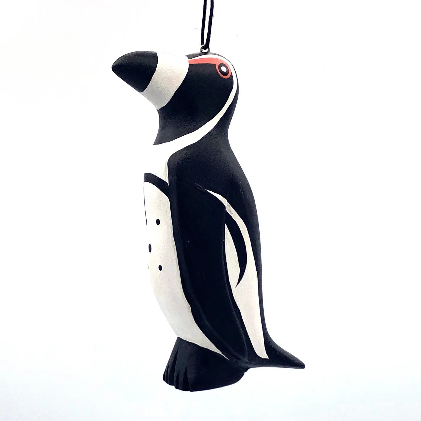 Penguin Balsa Ornament