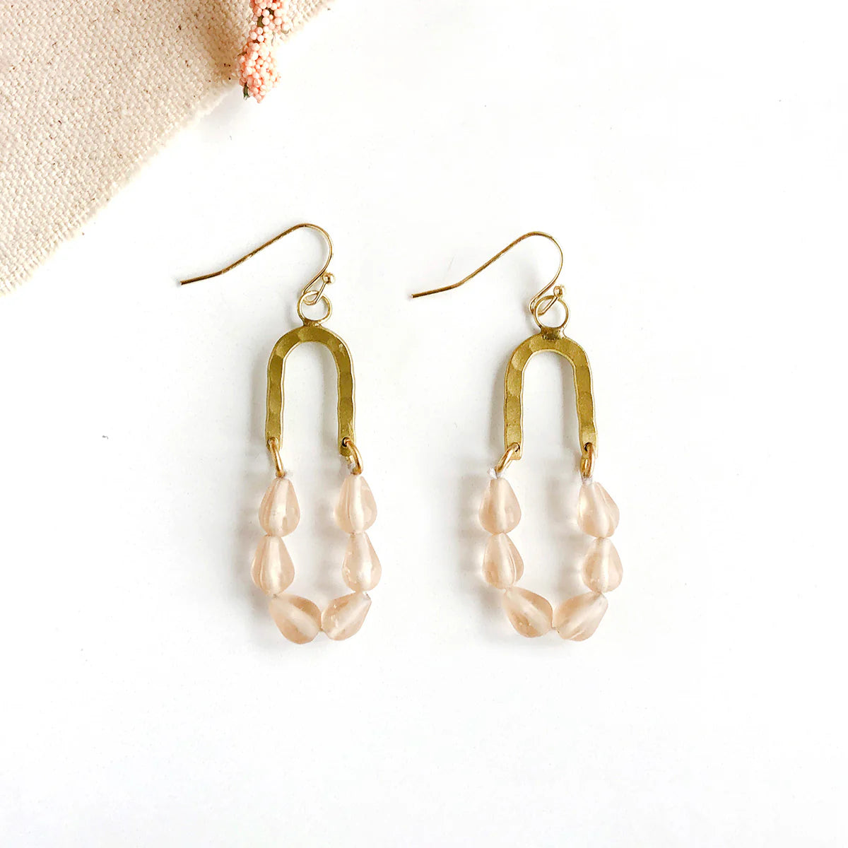 Earrings, "Seascape" Drop