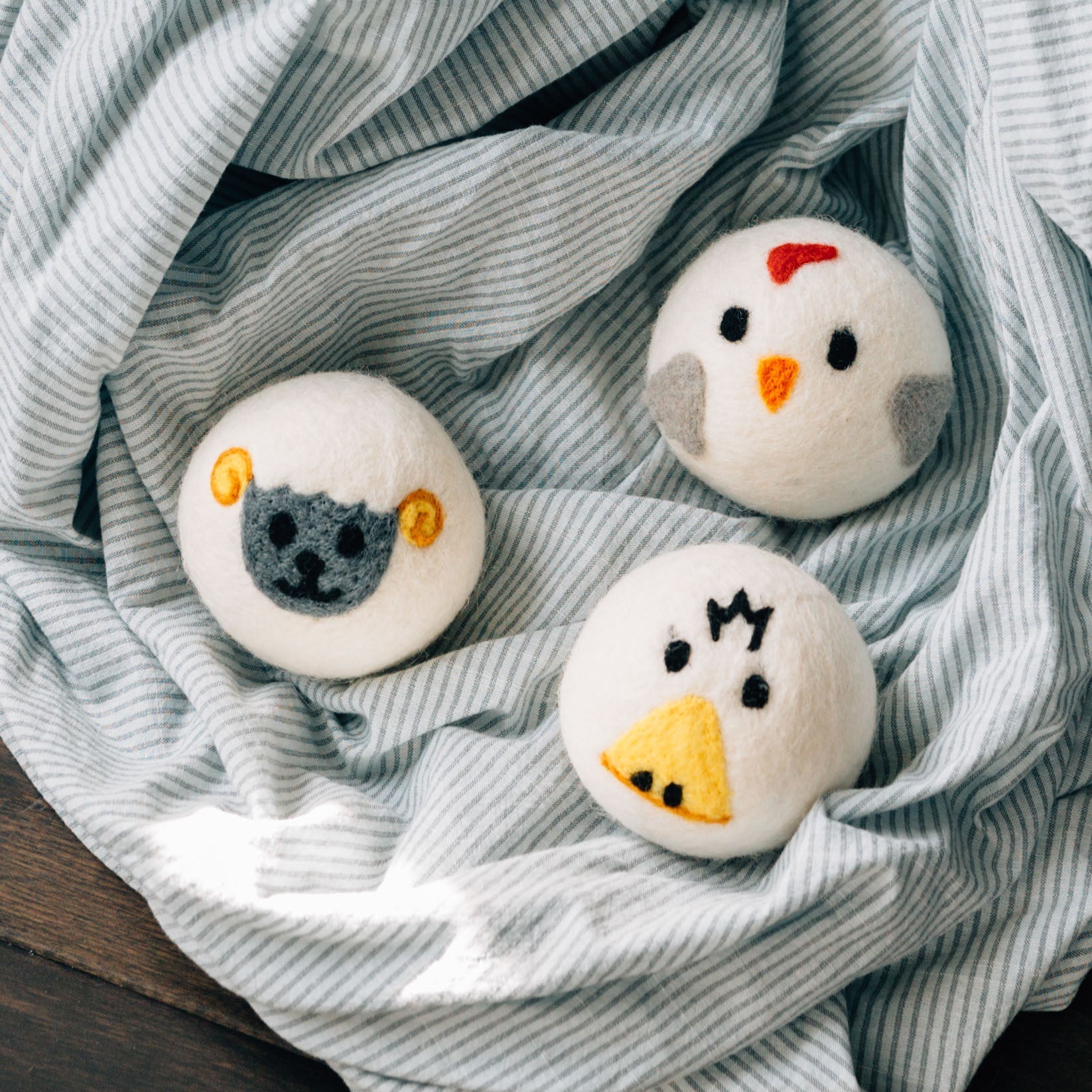 Eco Wool Dryer Ball- Duck