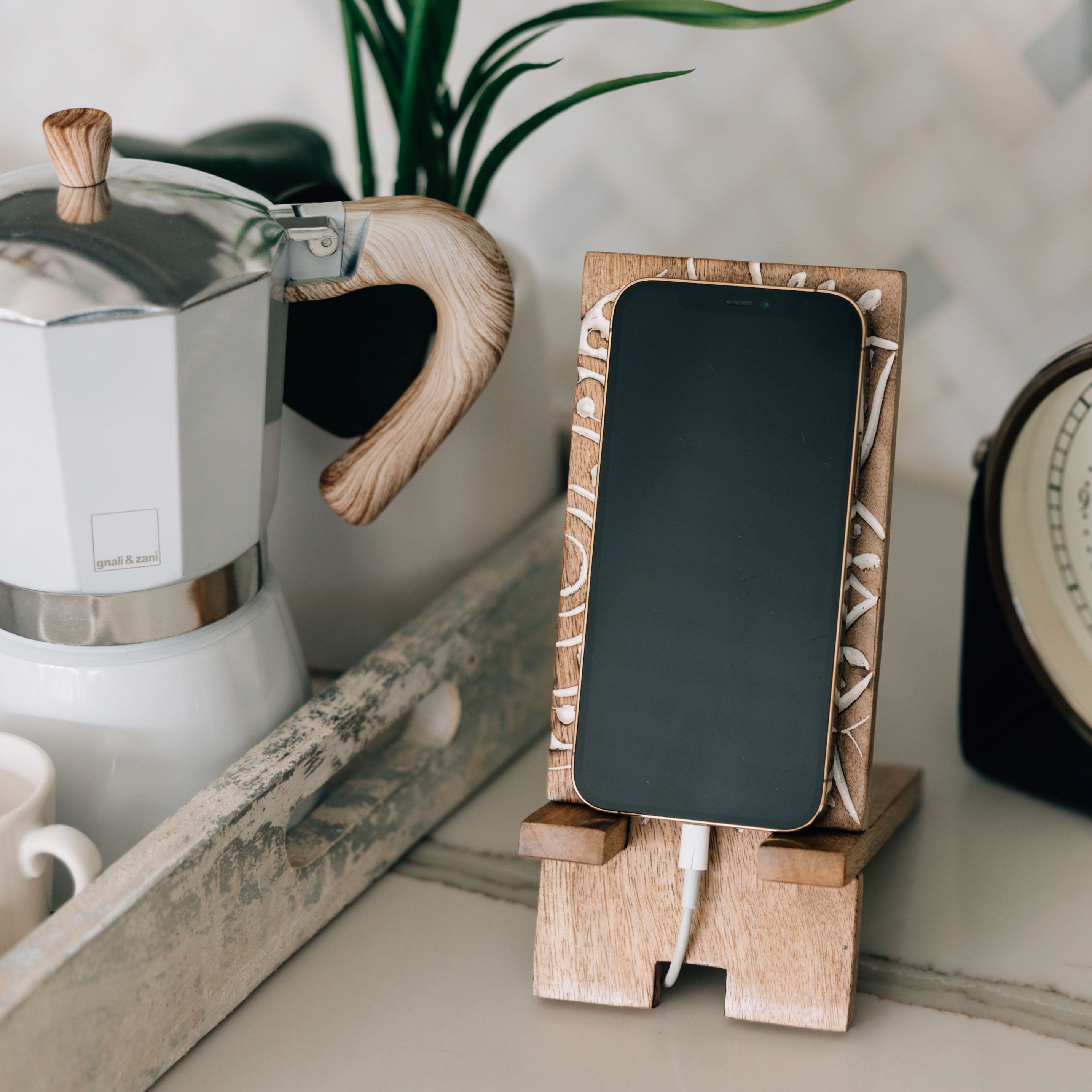 Cell Phone Stand, "Celestial"