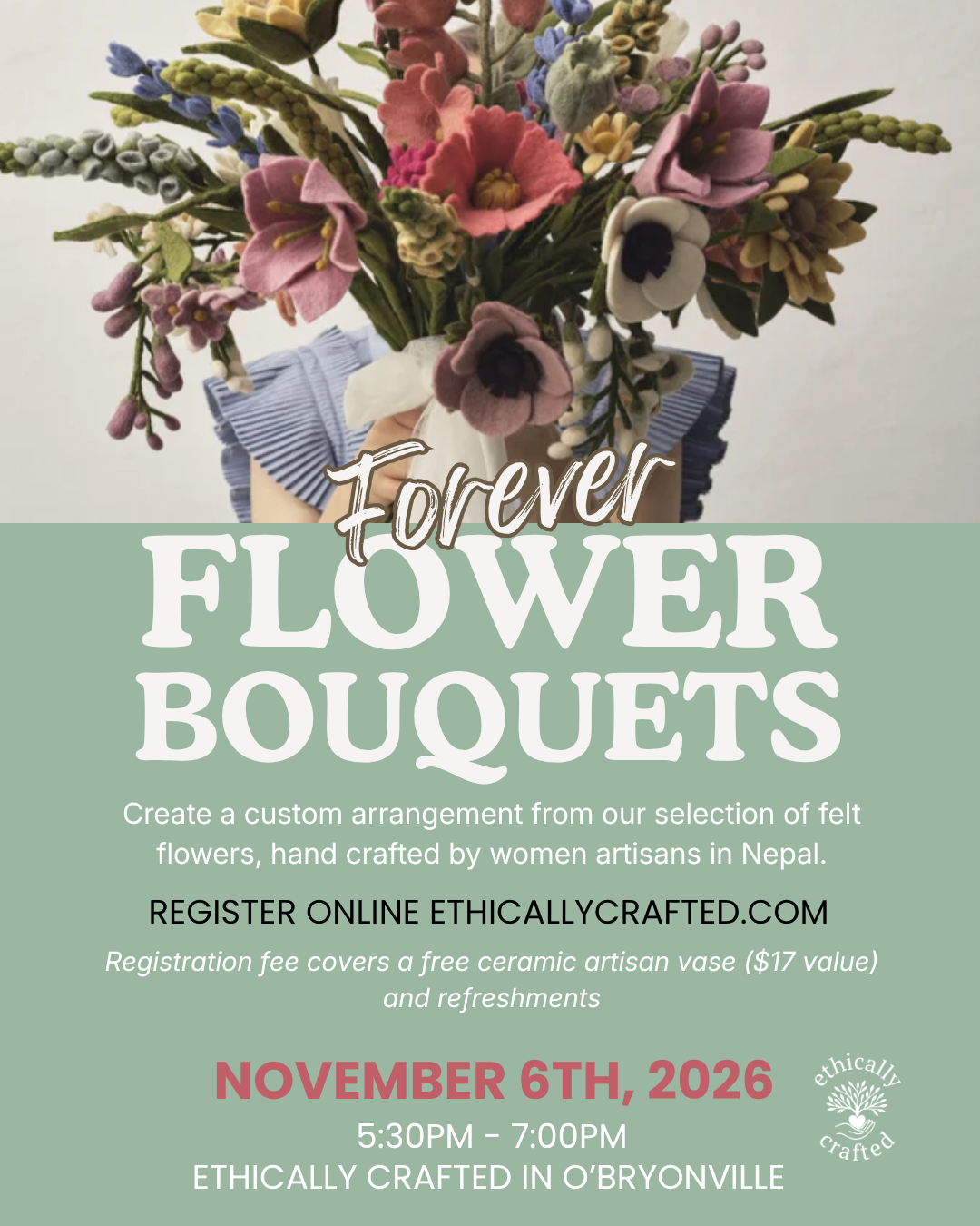 Forever Flower Bouquets - Event Registration
