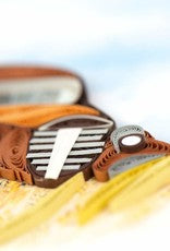 Quilled Greeting Card, “Vintage Farm Truck”