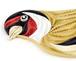 Quilled Greeting Card, “European Goldfinch”