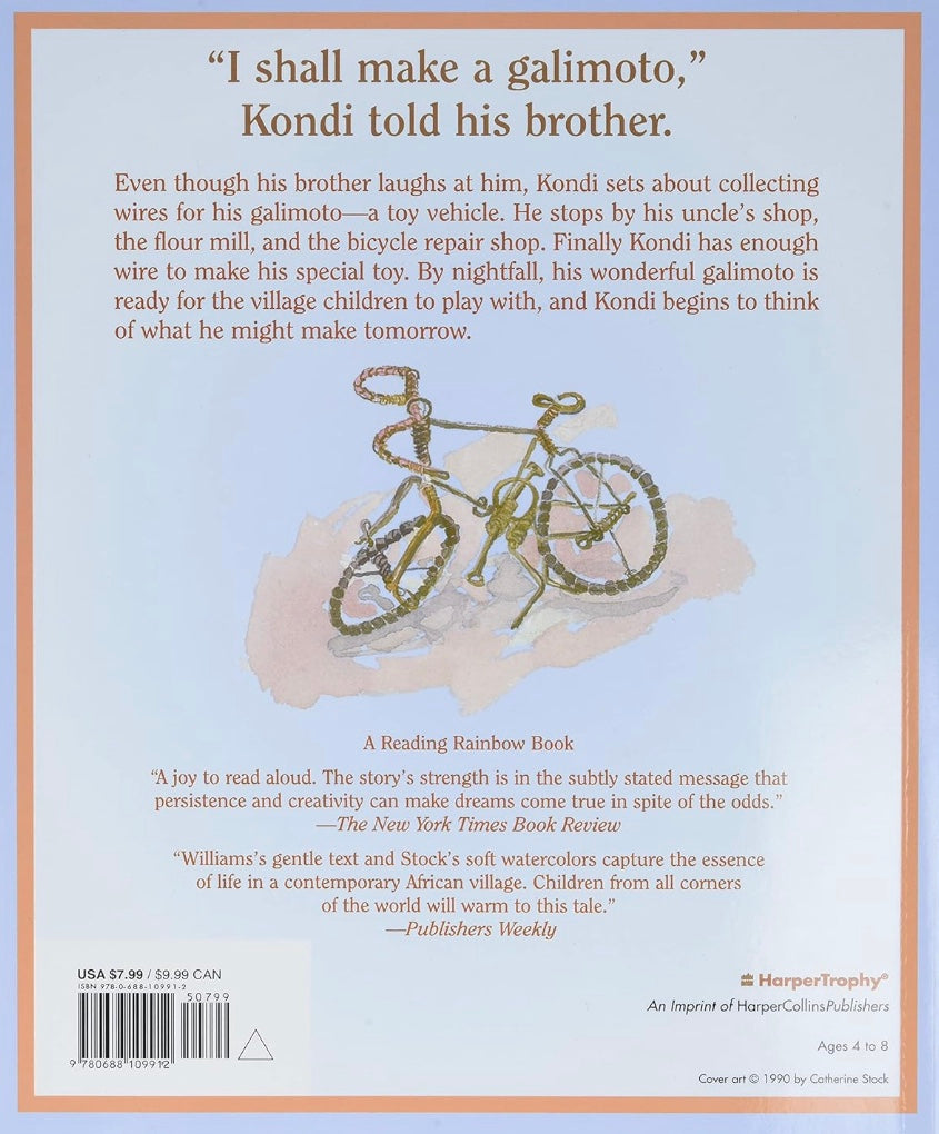 "Galimoto" Paperback Book