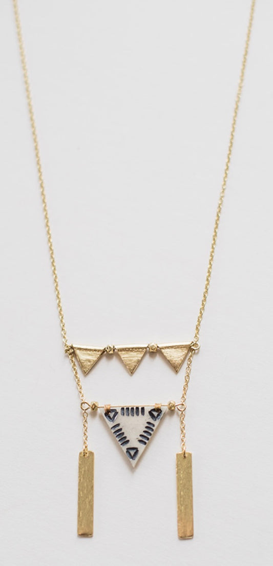 Necklace, "Oblique Triangle"