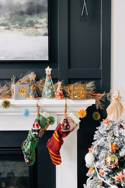 Stocking kantha stitched cotton sari 17L asst