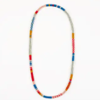 Necklace, Patchwork Tube