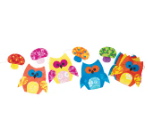 Eco-Paper Garland, "Owl and Mushroom"