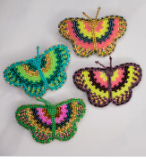 BEADED BUTTERFLY BARRETTE