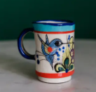 Ceramic Wild Bird Espresso Cup