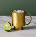 MYUL HAMMERED BRASS MUG