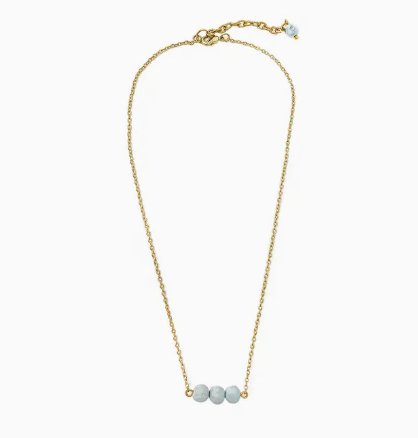 Necklace, "Blue Skies Pendant"