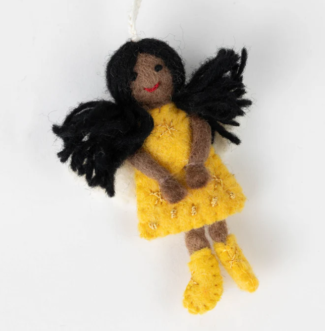 Marigold Angel Ornament