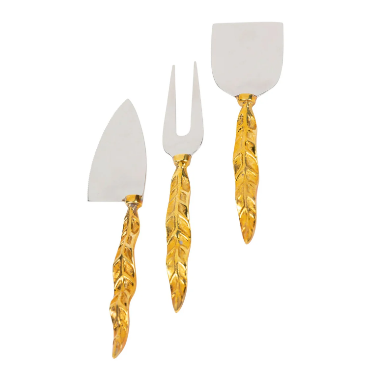 Feather Cheese Knife Set